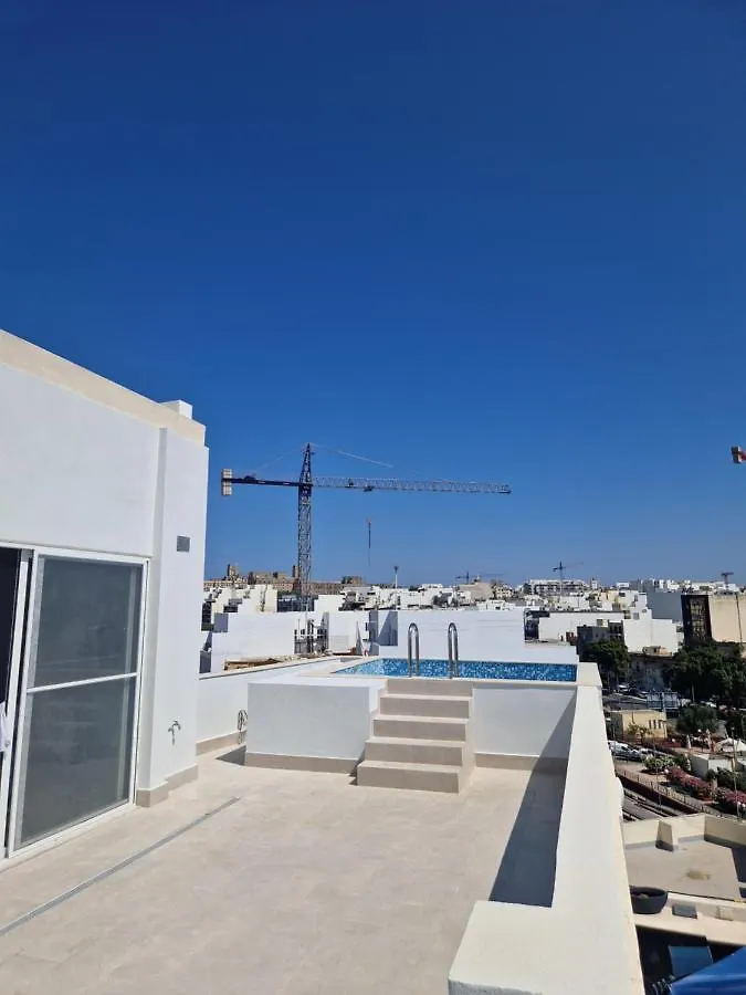 Korzo Suites Msida Luxury Penthouse With Pool Lägenhet